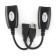 Удлинитель USB-A (m) + USB-A (f)  --  RJ45, Cablexpert UAE-30M
