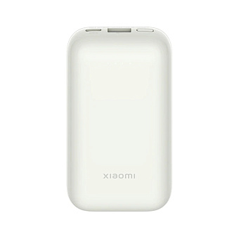Внешний аккумулятор 10000 mAh_ Xiaomi 33W Power Bank Pocket Edition Pro, слоновая кость