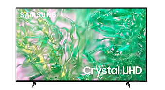 Телевизор 75" Samsung Series 8 2024 LED DU8000 4K Ultra HD Black