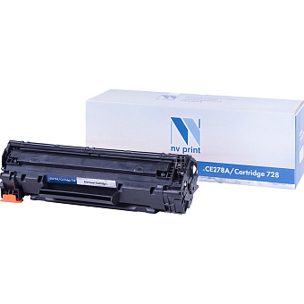 Картридж лазерный NV-print NV-CE278A для HP LaserJet Pro P1566/ P1606dn/ M1536dnf 2100 стр.