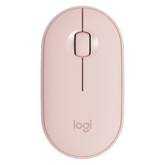 Мышь беспроводная Logitech M350 Bluetooth Pebble Rose