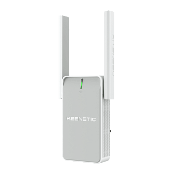 Ретранслятор Wi-Fi сигнала Keenetic Buddy 4 N300, 2.4 ГГц, 100 Мбит/с, белый