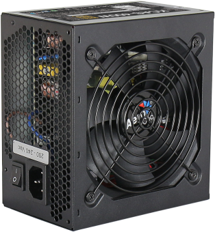 Блок питания 400W Aerocool KCAS PLUS 400W (120mm, 24+8pin, 1*8pin, 6*Sata, 3*IDE, 80 PLUS Bronze)