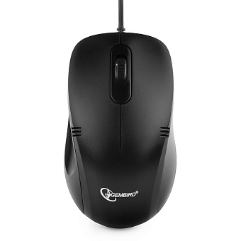 Мышь проводная Gembird MOP-100 Optical 1000 dpi USB 3кн 1.5м Black