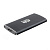 Внешний контейнер USB3.0 -> mSATA", AgeStar 3UBMS2, алюминий, черный