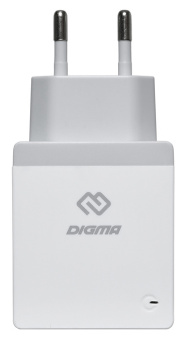Сетевое зарядное устройство Digma DGWC 15W USB-A White
