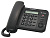 Телефон проводной Panasonic KX-TS 2356 RUB (АОН, черный)