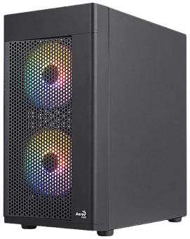 Корпус Aerocool HEXFORM-G-BK-v2 USB3.0 mATX Black