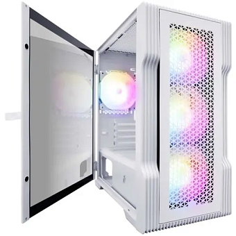 Корпус 1STPLAYER TRILOBITE T3 FRGB mATX White