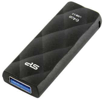 Флешка 64Gb Silicon Power Blaze B20 USB3.0 black
