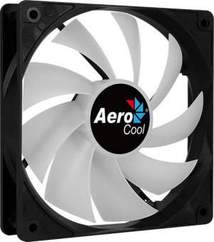 Вентилятор для корпуса 120mm Aerocool Frost 12 PWM RGB 4P (4pin, 120х120х25мм, 18.2-27.5 дБ, 500-1500об/мин, подстветка)