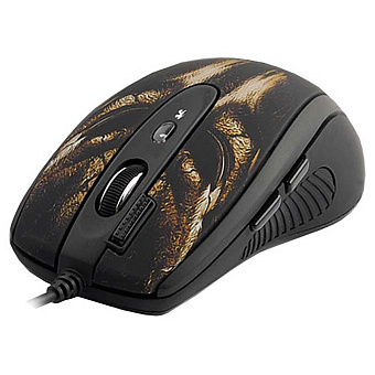 Мышь проводная A4Tech XL-750BH 3600dpi Black