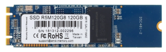 Накопитель SSD M.2 120Gb AMD Radeon R5 R5M120G8 (SATA, 530/530 Мбайт/сек)