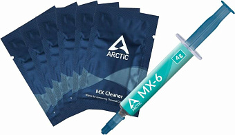 Термопаста ARCTIC MX-6 - 4g + 6pcs MX Cleaner