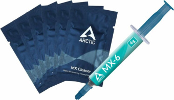 Термопаста ARCTIC MX-6 - 4g + 6pcs MX Cleaner