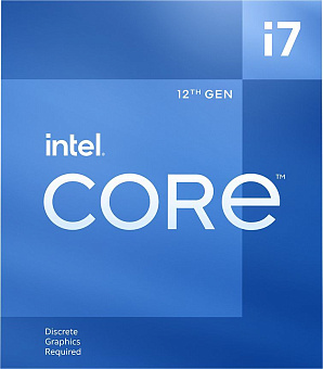 Процессор LGA 1700 Intel i7-12700F (2.1/25Mb/65W/12C20T) OEM