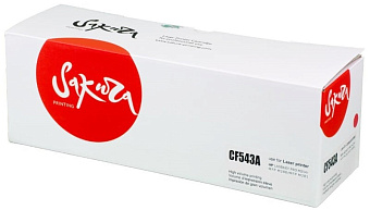 Картридж лазерный Sakura  SACF543A (CF543A) для HP M254, MFP M280, 281, пурпурный (есть ограничения по прошивке)