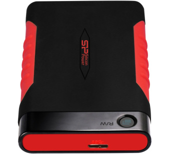Внешний жесткий диск 2Tb Silicon Power Armor A15 2.5" USB3.0 Black-Red