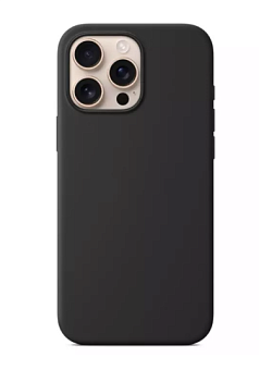 Чехол для смартфона Apple iPhone 16 Pro Max 6.9" - Silicone Case (Button, Magsafe) Black