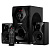 Акустическая система SVEN MS-2055 (2x12.5W+30W, SD/USB, FM, ПДУ) дерево, black