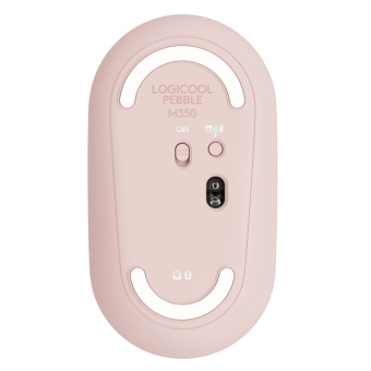 Мышь беспроводная Logitech M350 Bluetooth Pebble Rose