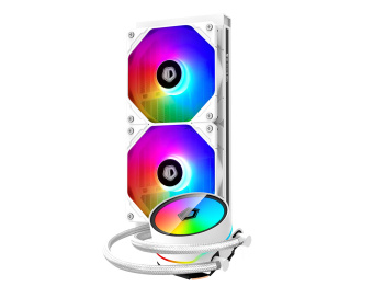 Система жидкостного охлаждения ID-Cooling ZOOMFLOW 240XT 3-pin 1200/AM4 250W White