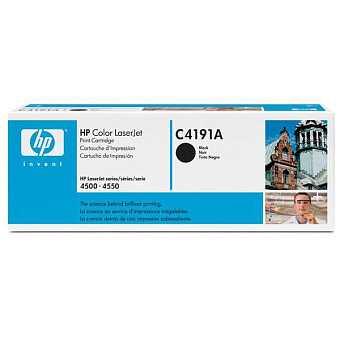 Картридж лазерный HP C4191A для HP 4500/4550, 9000 стр. чёрный