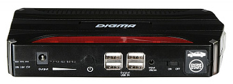 Пуско-зарядное устройство DIGMA DCB-160 (16000 мAч, 19-5 B, 600 A, USB, Фонарь)
