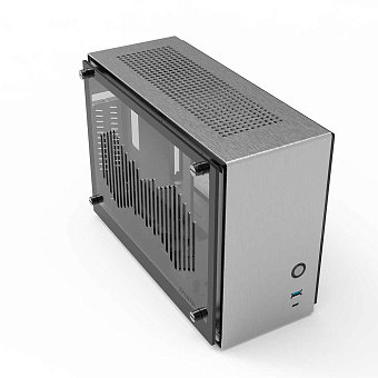 Корпус Zalman M2 Mini (Minitower, 1*USB-C, 1*USB3.0, mITX, SFX) Silver