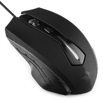 Мышь проводная Гарнизон GM-610G 1600dpi  USB Black