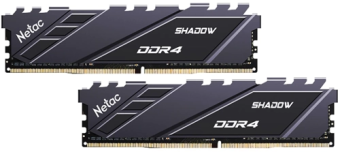 Модуль памяти DDR4 16Gb PC4-28800 3600MHz Netac Black (kit of 2)