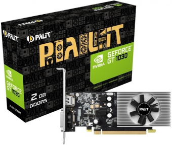 Видеокарта 2Gb PALIT GT1030 (GT1030) GDDR4 64bit DVI HDMI