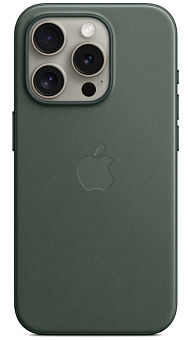 Чехол для смартфона Apple iPhone 15 Pro 6.1" - FineWoven Case with Magsafe Evergreen