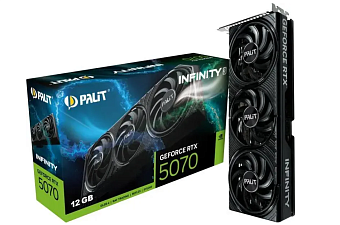 Видеокарта 12Gb Palit RTX5070 Infinity 3 (RTX5070) GDDR7 HDMI DP