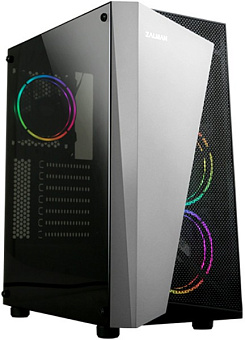 Корпус Zalman S4 Plus (MidiTower, 2*USB2.0, 1*USB3.0, ATX, без БП) Black