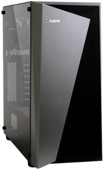 Корпус Zalman S4 Plus (MidiTower, 2*USB2.0, 1*USB3.0, ATX, без БП) Black