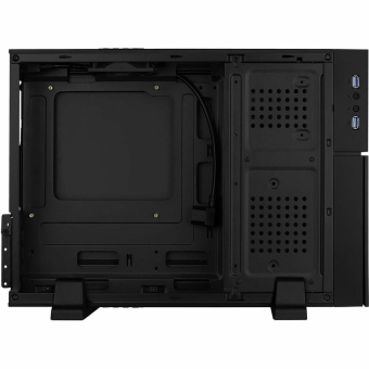 Корпус Aerocool Playa Slim (SlimTower, 2*USB3.0, RGB, mATX, SFX, без БП) чёрный