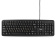 Клавиатура проводная Gembird KB-8320U USB (желтая кир.) 2.0m Black