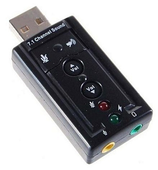 Звуковая карта внешняя TRUA71 (C-Media CM108) 2.0