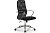 Кресло МЕТТА ErgoLife Sit 8 B2-8K - Mesh(X1)+UMF(X1) (сетка/ткань, зеркальный хром) Черный