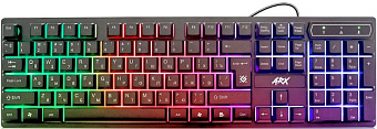 Клавиатура проводная Defender Arx GK-196L Rainbow Led Black