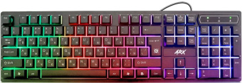 Клавиатура проводная Defender Arx GK-196L Rainbow Led Black