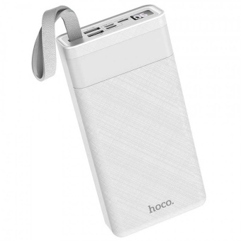 Внешний аккумулятор 30000 mAh_ Hoco J73 2A, белый