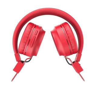 Наушники беспроводные HOCO W25 Bluetooth, красный