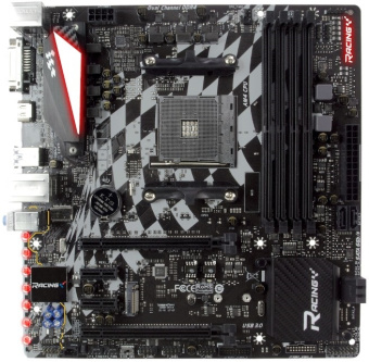 Материнская плата Socket AM4 Biostar X470GTQ (X470) 4*DDR4 2*PCI-Ex1 2*PCI-Ex16 4*SATA DVI HDMI ATX