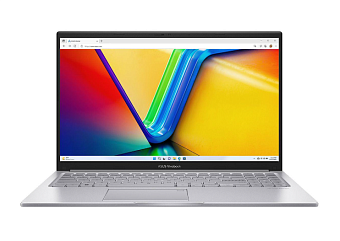 Ноутбук ASUS VivoBook X1504VA-BQ1076 i7 1355U/16G DDR4/512 SSD/Intel Iris Xe/15.6"FHD/DOS/Silver
