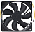 Вентилятор для корпуса 140mm Gembird D14025HM-3 (3 pin, 140x140х25мм, гидродинамический, провод 40см)