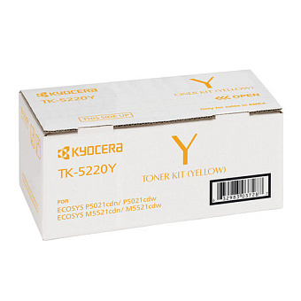 Картридж лазерный Kyocera TK-5220Y для P5021cdn/M5521cdn, желтый