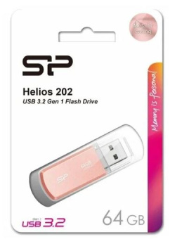 Флешка 64Gb Silicon Power Helios 202 USB3.0 Rose Gold
