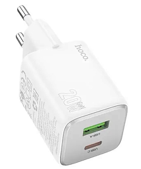 Сетевое зарядное устройство Hoco N41 Almighty 20W USB-C белый